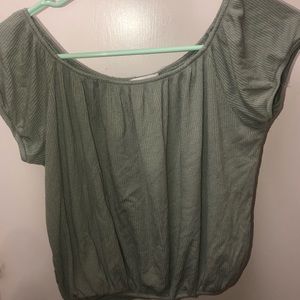 Off the shoulder top